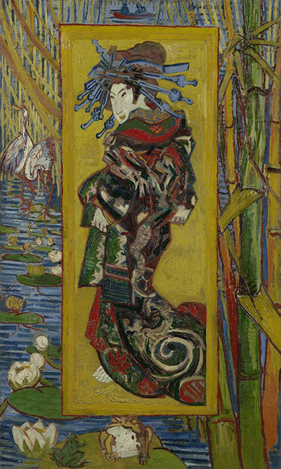 Vincent van Gogh.&nbsp;Courtesan (after Eisen), 1887
