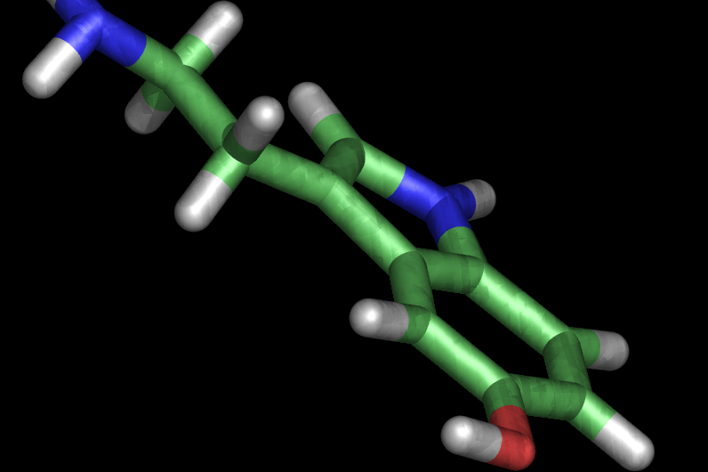 Молекула серотонина