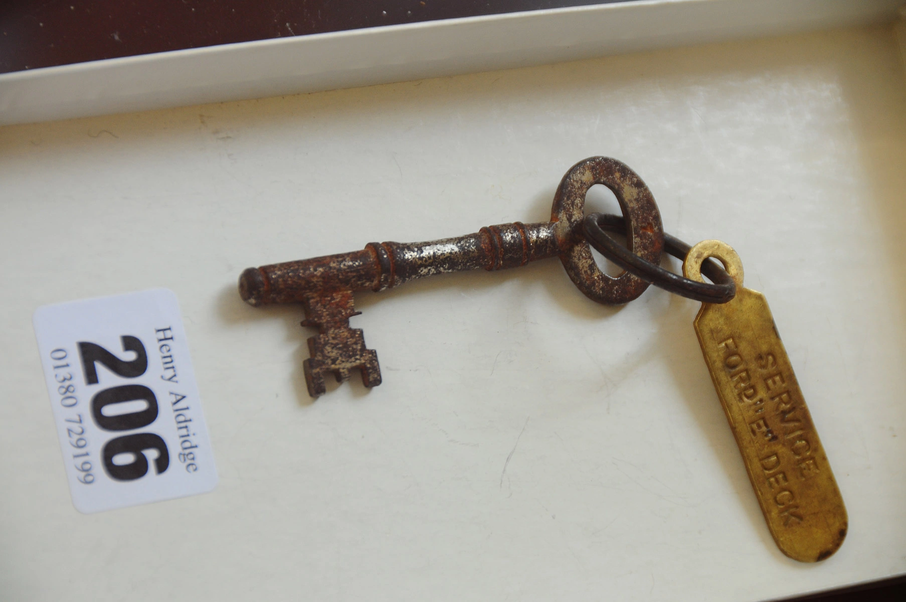 <p>Ключ от одного из сервисных помещений &laquo;Титаника&raquo;</p>
