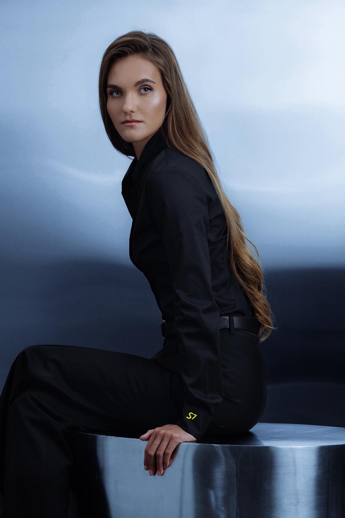 Мария Филева в новой форме бортпроводников S7 Airlines