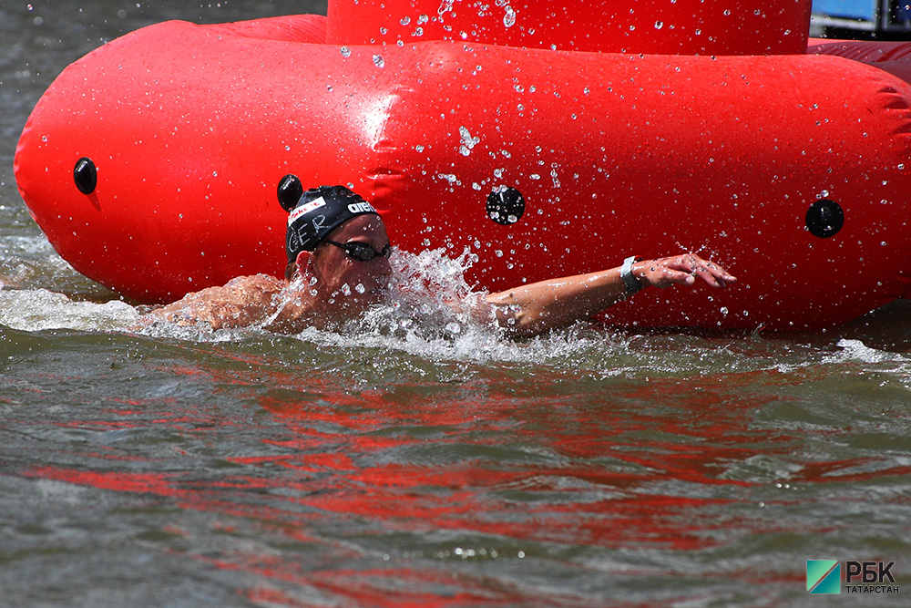 Плавание на открытой воде : командные соревнования на 5 км