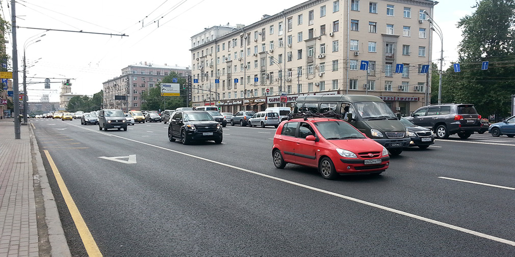 В Москве на выделенные полосы пустили новый транспорт