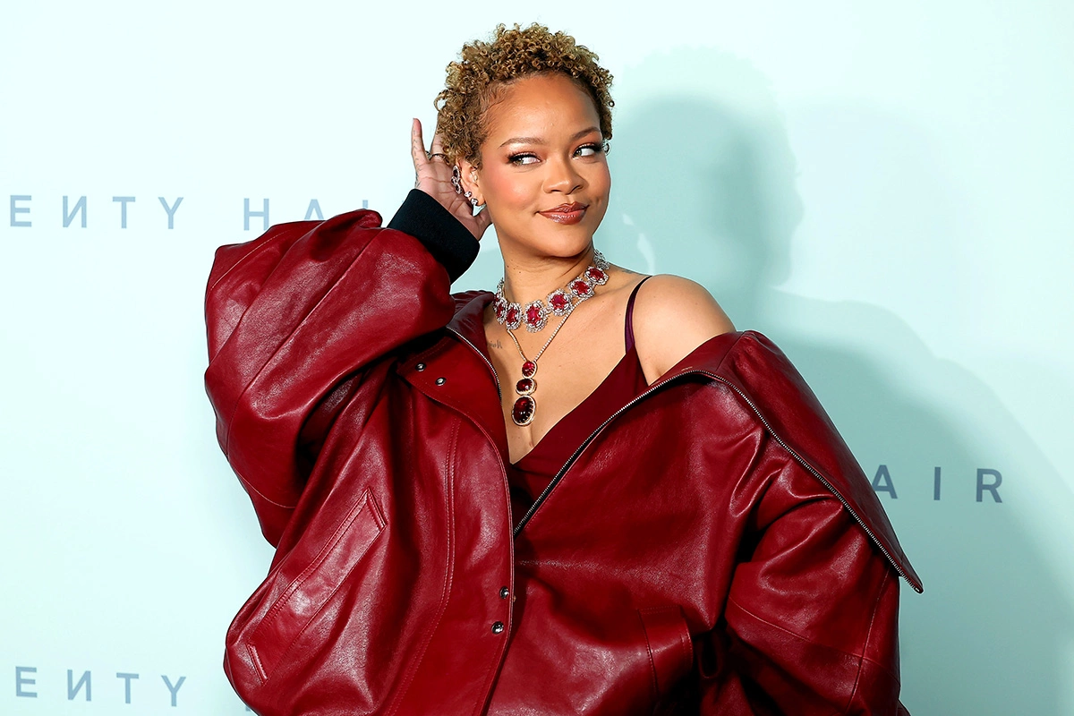 Рианна на вечеринке по случаю запуска бренда Rihanna x Fenty Hair Los Angeles. 10 июня 2024 года