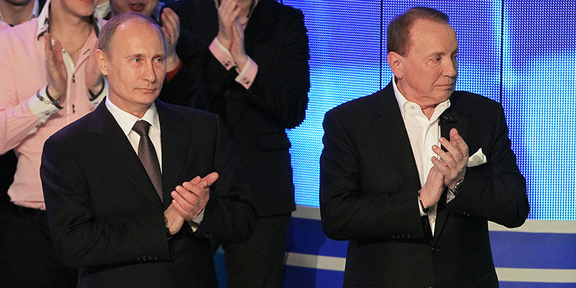 Путин посетил КВН в день обращения к Федеральному собранию