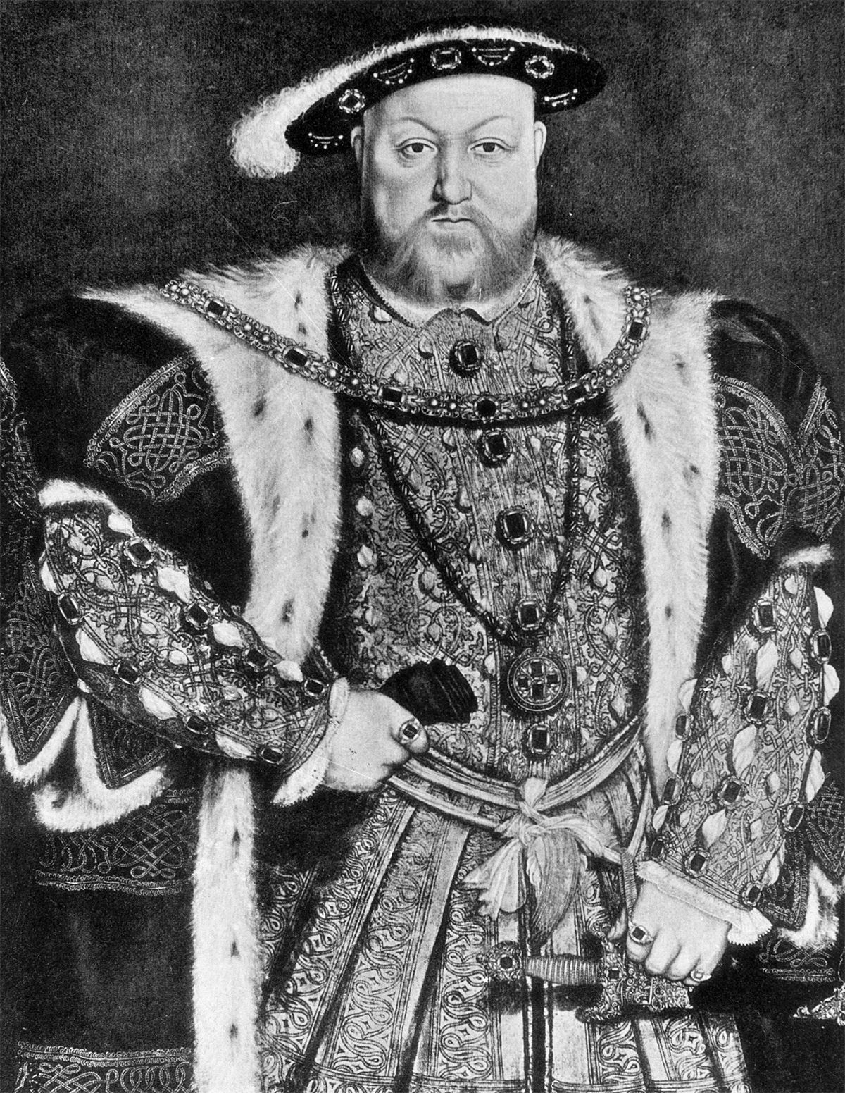 <p>Генрих VIII (1491&ndash;1547), портрет авторства Ганса&nbsp;Гольбейна&nbsp;(Младший)</p>