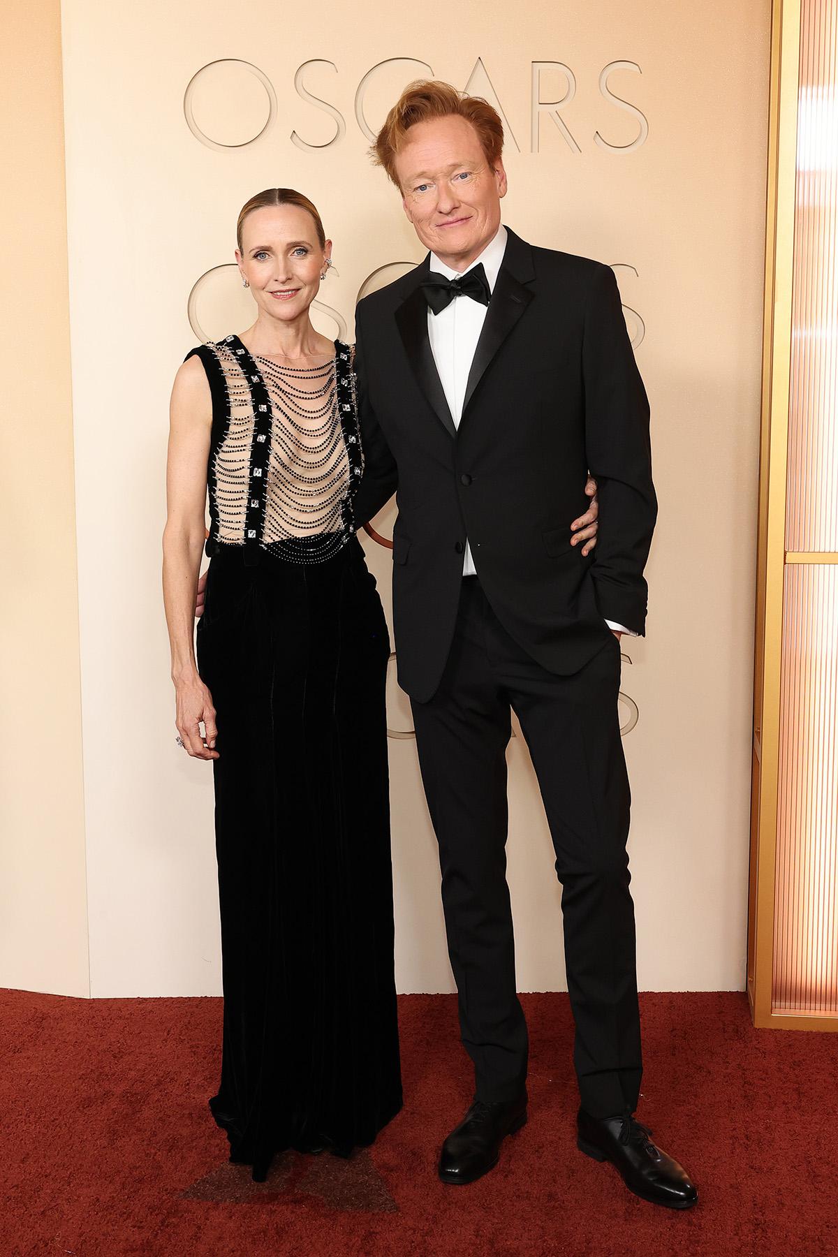 Лиза Пауэл О'Брайен и Конан О'Брайен