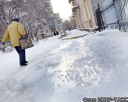 Ледяной дождь в столице может продлиться до понедельника