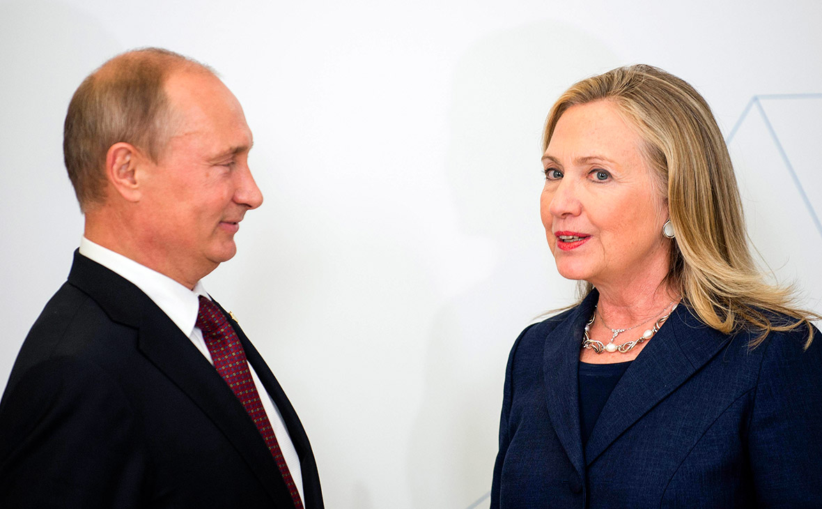 Владимир Путин и&nbsp;Хиллари Клинтон