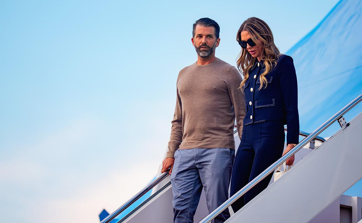 Дональд Трамп-младший и его девушка Беттина Андерсон