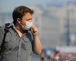На Москву вновь опустился густой едкий дым