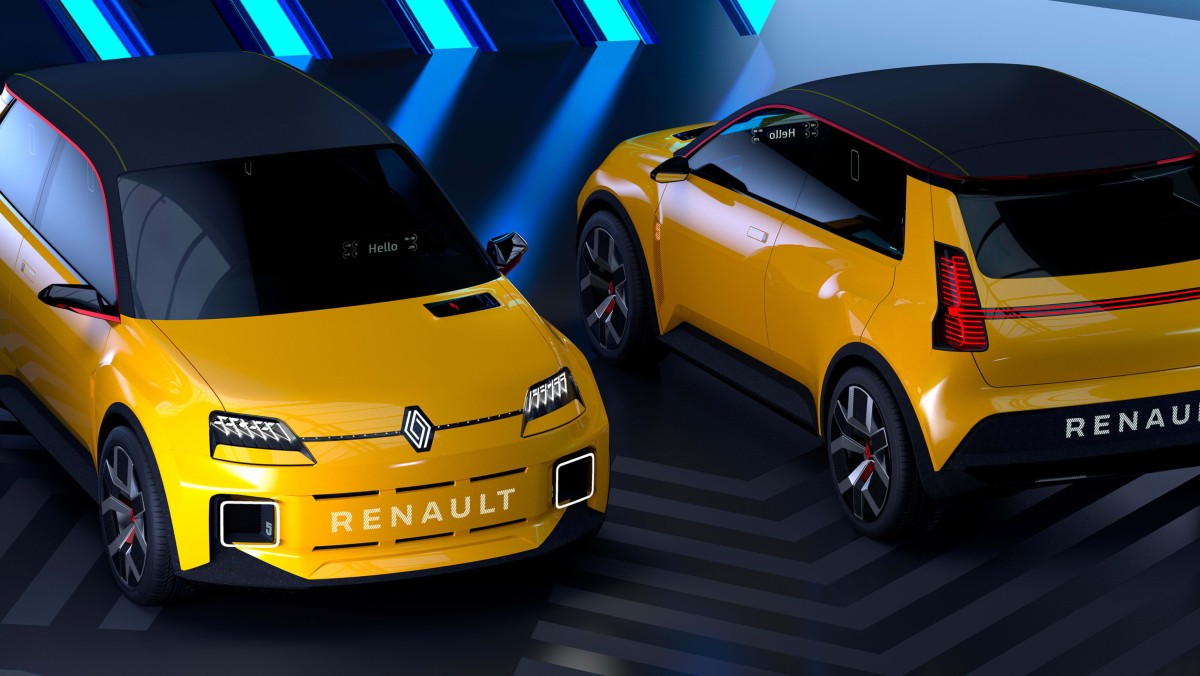 Знаменитый Renault 5 возродили в виде компактного электрокара
