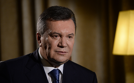 Бывший президент Украины Виктор Янукович, декабрь 2015 года



