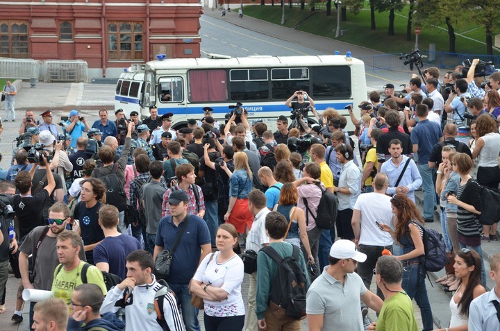 "Народный сход" в поддержку А.Навального