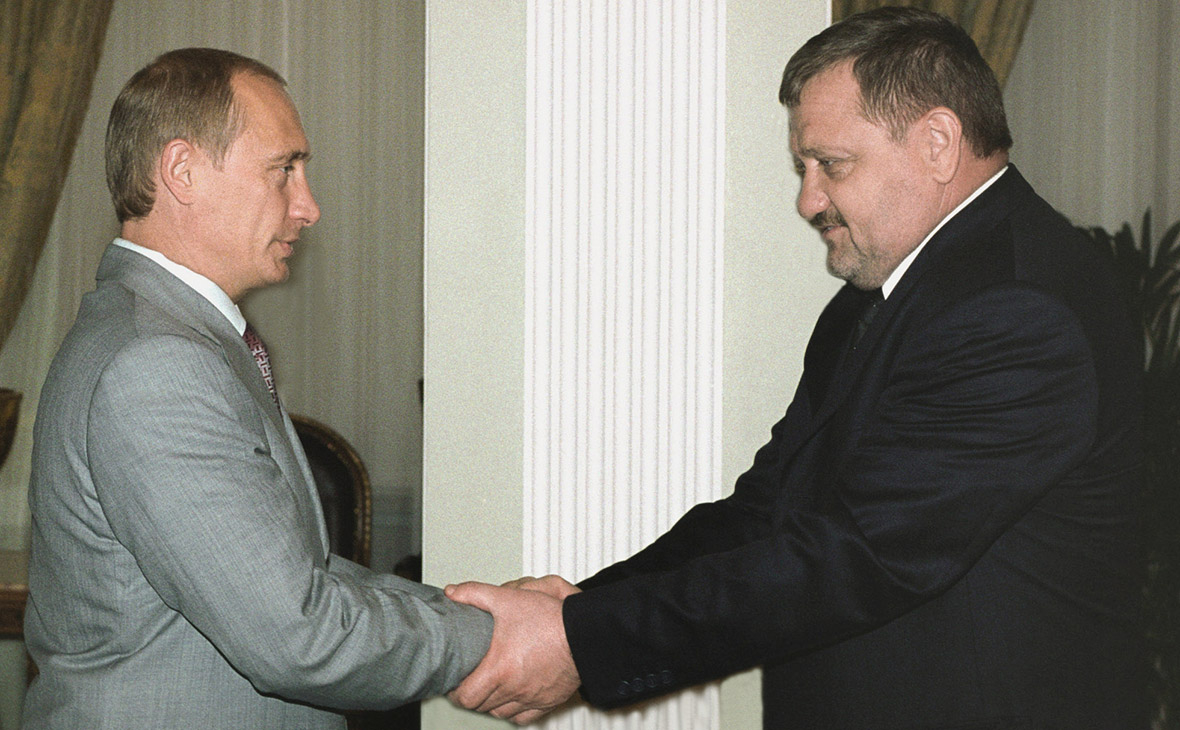Владимир Путин и Ахмат-Хаджи Кадыров, 2003 год