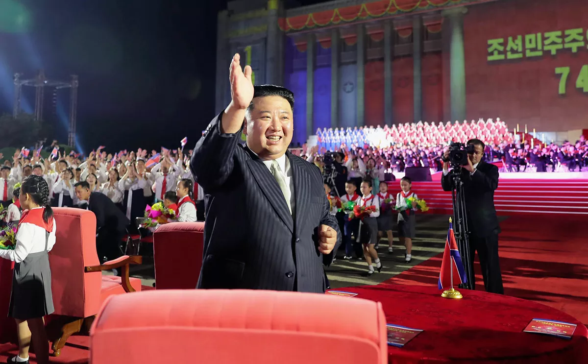 Korean Central News Agency / Korea News Service / AP