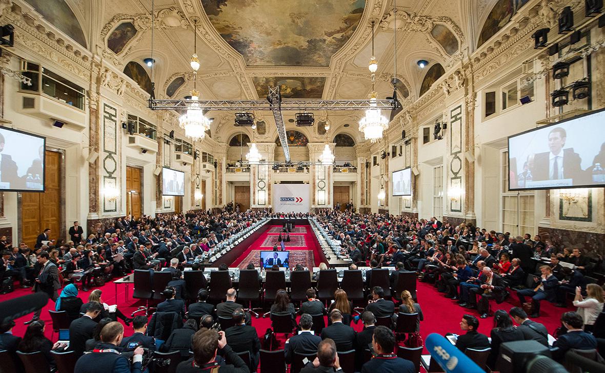 Заседание Парламентской ассамблеи ОБСЕ в Вене



