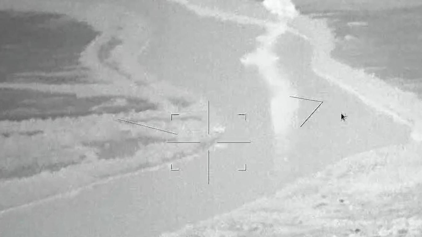 Минобороны показало кадры потопления украинского корабля «Симферополь»