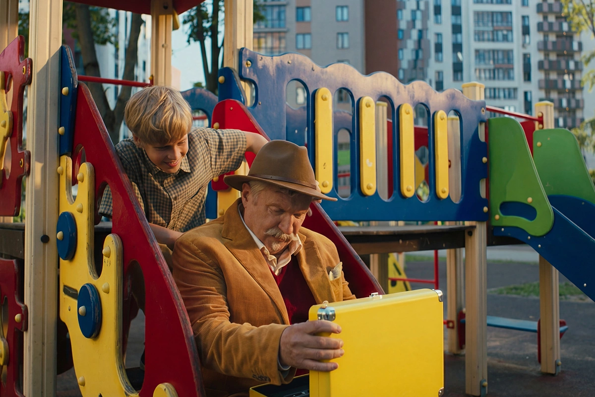 Кадр из фильма «Приключения желтого чемоданчика»