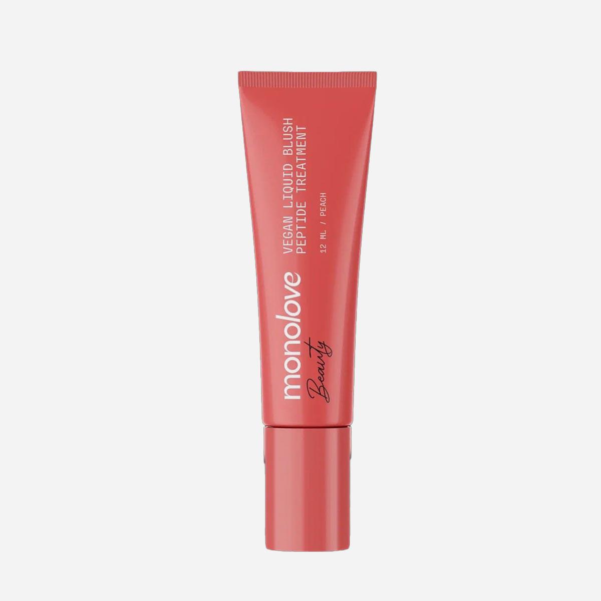 Жидкие румяна для лица vegan peptide treatment, Peach, monolove, 551 руб. (&laquo;Золотое яблоко&raquo;)
