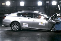 Lexus GS300 прошел краш-тесты EuroNCAP