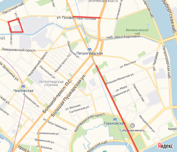В Петербурге перекрыли Дворцовую набережную и несколько центральных улиц