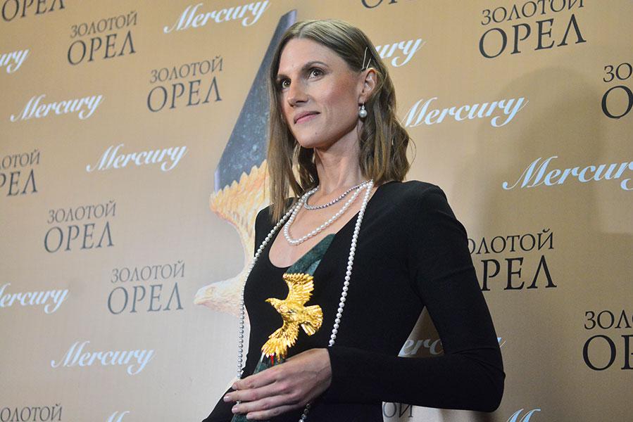 Марьяна Спивак на церемонии вручения премии «Золотой орел», 2024 год

