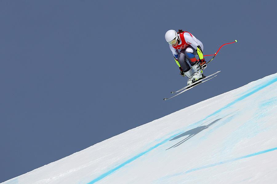 Юлия Плешкова на зимних Олимпийских играх в Китае.&nbsp;11 февраля 2022 года