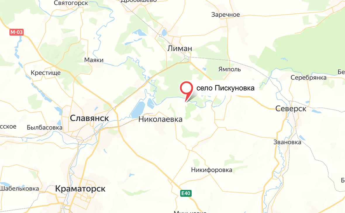Российские военные заняли Пискуновку в ДНР