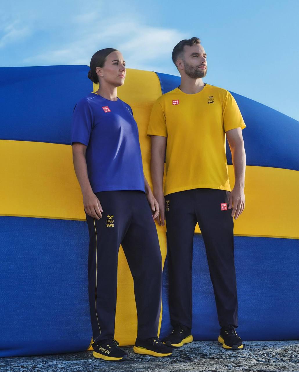 Форма спортсменов Олимпийской сборной Швеции