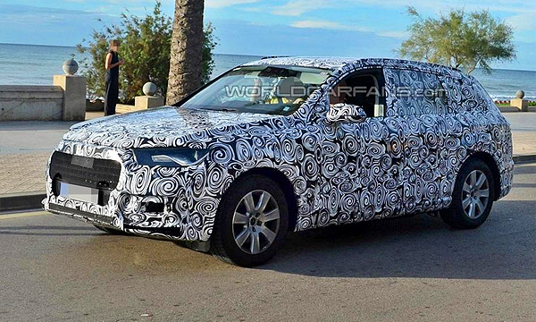 Новый Audi Q7 заметили на тестах