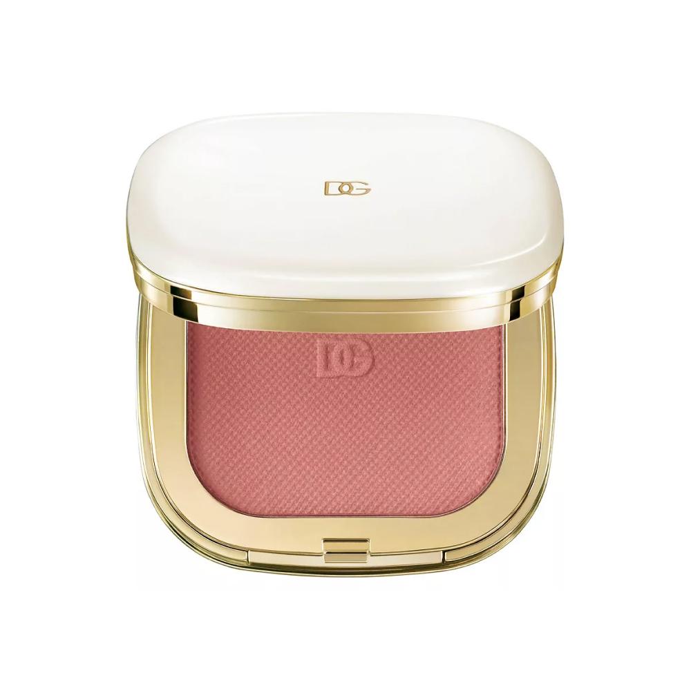 Стойкие румяна и тени для век Cheeks & Eyes match, оттенок 01 Blissful mauve, Dolce & Gabbana, 4125 руб. («Лэтуаль»)