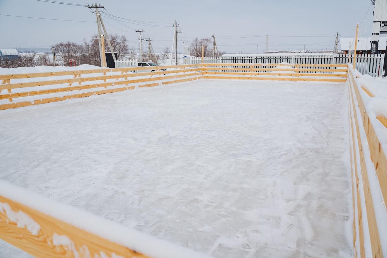 Обустройство катка во дворе необходимо согласовать