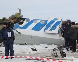 Медики не обнаружили алкоголя в крови пилотов разбившегося под Тюменью самолета