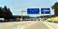 В Германии - самое большое количество автострад в Европе