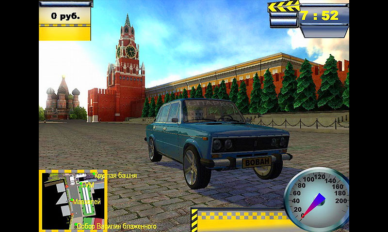 Создана игра про московских таксистов