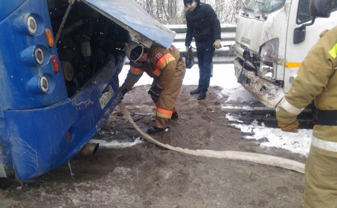 На Кубани в результате столкновения 17 автомобилей пострадал человек — РБК