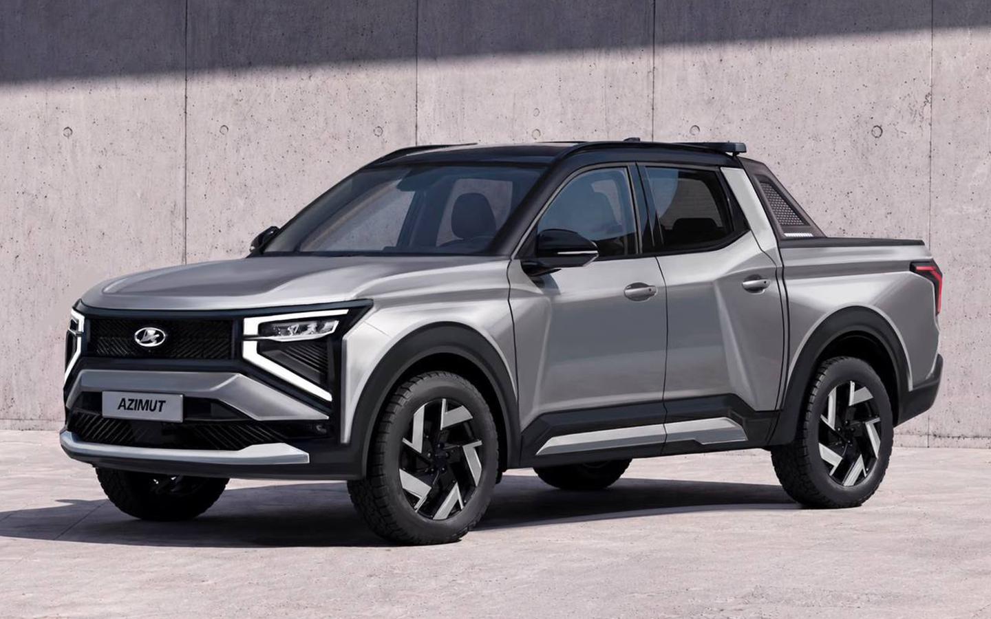 Дизайнер представила концепт пикапа на базе Lada Azimut