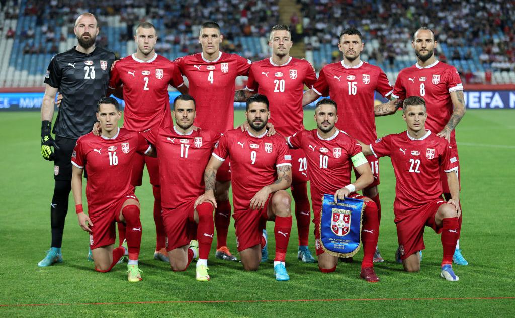 Игроки сборной Сербии