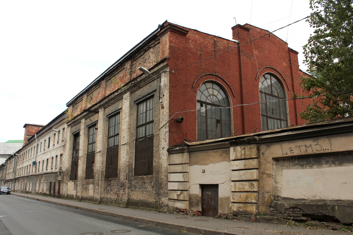 Здание котельной Кожевенного завода&nbsp;Парамонова в Санкт-Петербурге