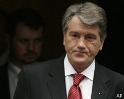 В.Ющенко дал время до вечера для создания коалиции в Раде