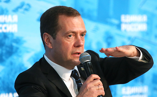Премьер-министр РФ Дмитрий Медведев
