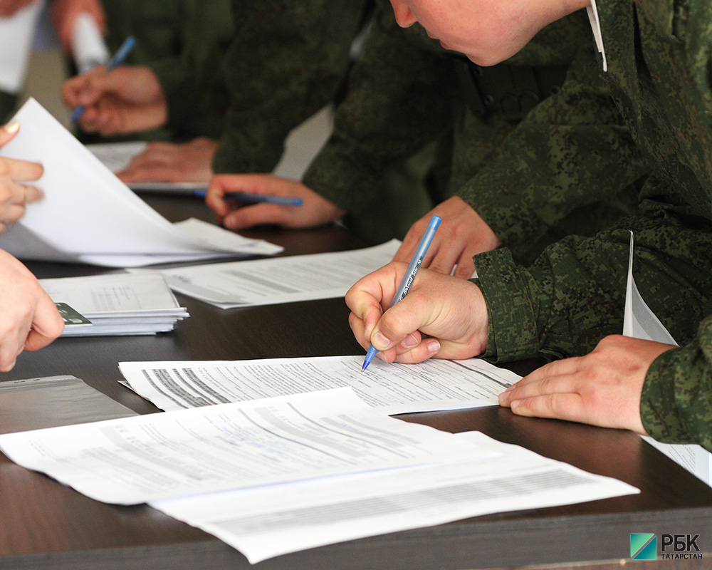 В РТ в рамках мобилизации будут призывать выпускников военных кафедр