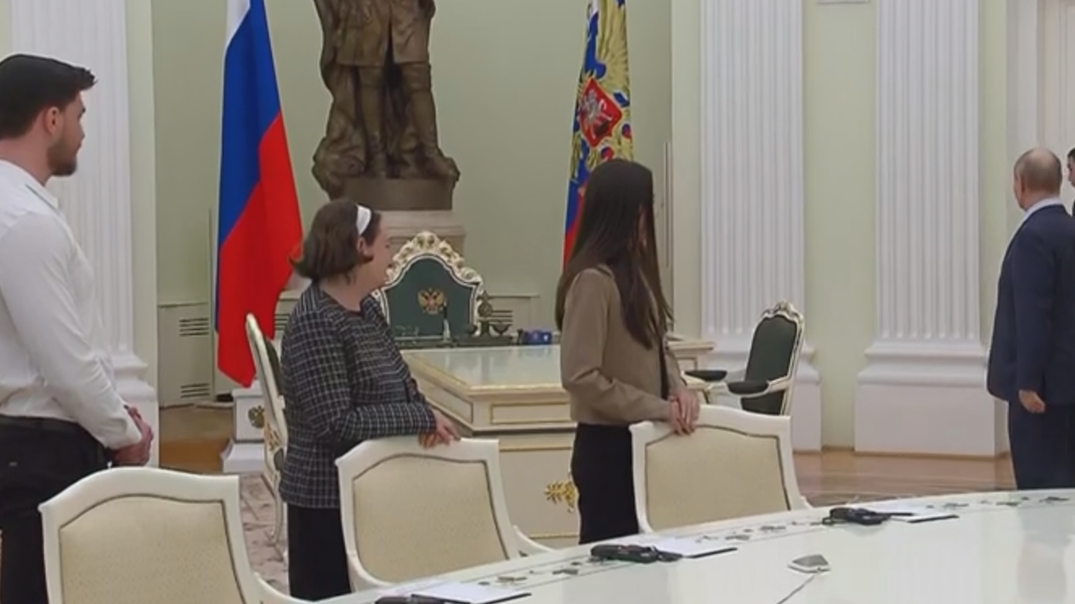 Путин встретился с освобожденным из плена ХАМАС заложником