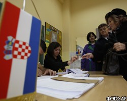 На выборах в Хорватии лидирует кандидат от оппозиции