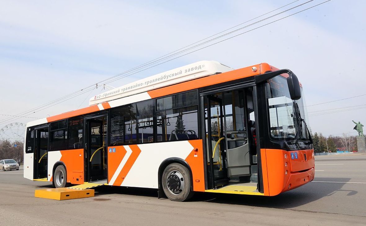 Новые уфимские троллейбусы будут возить жителей других городов России