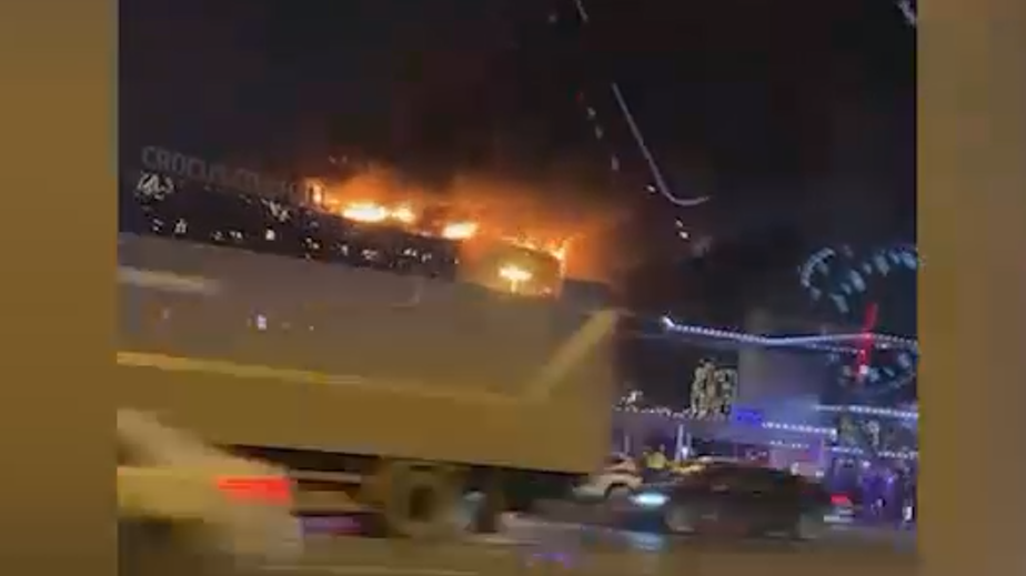 Пожар и стрельба в московском крокус сити