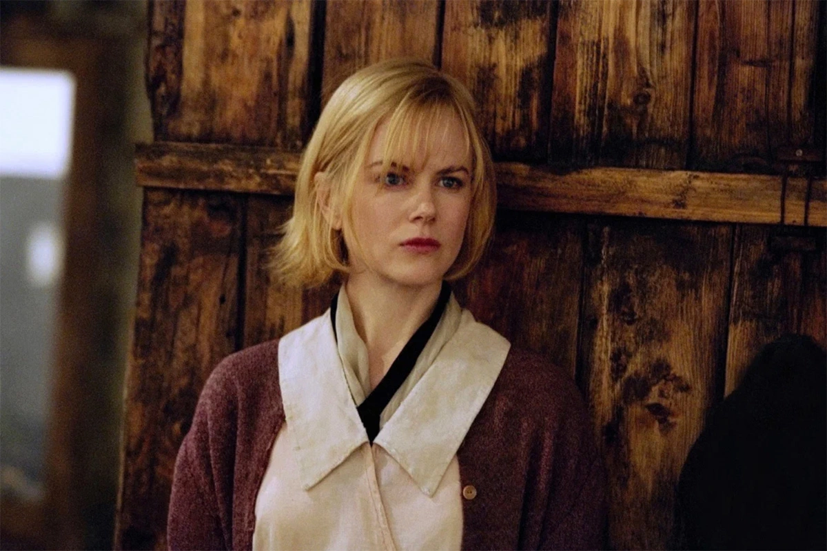 Кадр из фильма «Догвилль» (2003)