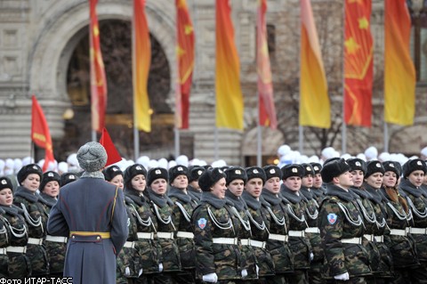 Россия отметила юбилей легендарного парада 1941 года