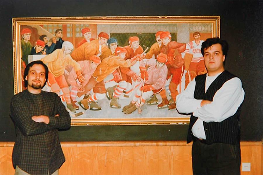 Василий Уткин и Дмитрий Федоров, 1990-е годы