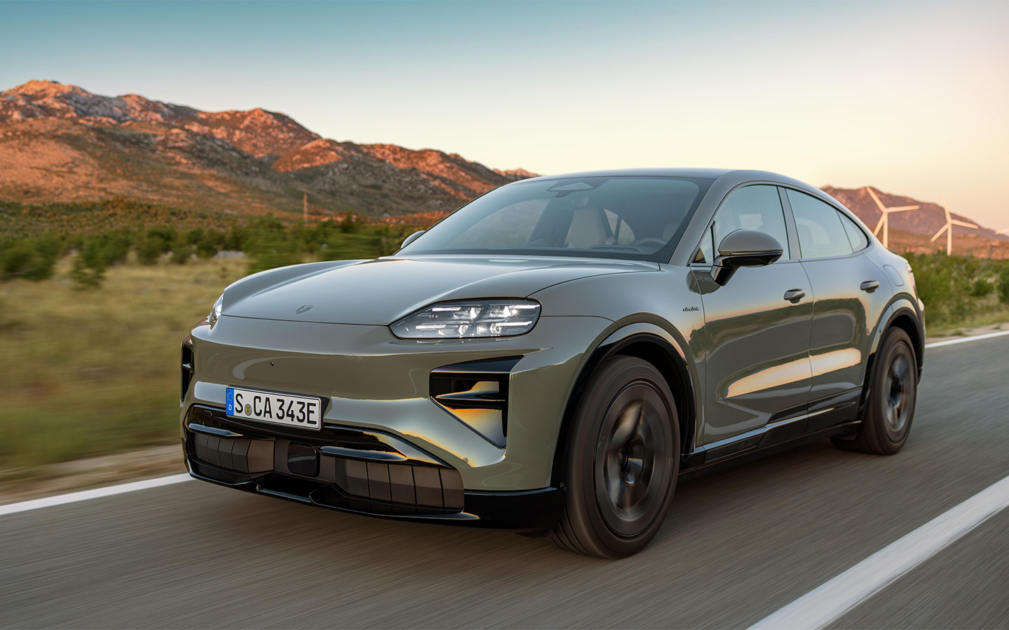 Porsche Cayenne Turbo Coupe Electric